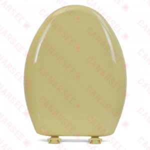 Bemis 1200SLOWT (Harvest Gold) Premium Plastic Soft-Close Elongated Toilet Seat