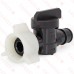 1/2" PEX-A Expansion x 1/2" FPT Swivel Poly Ball Valve, Lead-Free