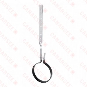 Plastic Coated Metal Suspention DWV Hanger for 4" PVC/ABS Pipe
