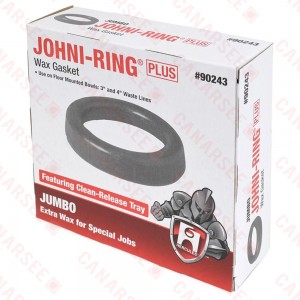 Johni-Ring Closet Wax Gasket/Ring, Jumbo, fits 3" or 4"