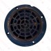 Round PVC Shower Tile/Pan Drain w/ Oil Rubbed Bronze Strainer, 2" Hub x 3" Inside Fit (less test plug)