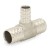 3/4" PEX x 3/4" x 1/2" PEX 304 St. Steel Reducing Tee (Lead-Free)..