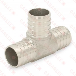 1" PEX x 1" x 1" PEX 304 St. Steel Tee (Lead-Free)..