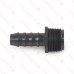 1/2" Barbed Insert x 3/4" Male NPT Threaded PVC Reducing Adapter, Sch 40, Gray