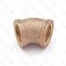 3/4" FPT Brass 45° Elbow, Lead-Free