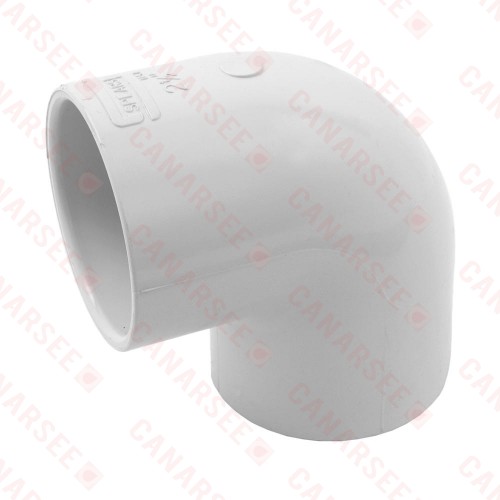 2-1/2" PVC (Sch. 40) 90° Elbow