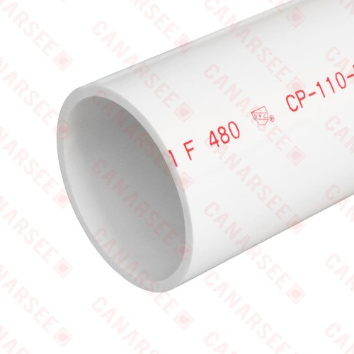 4" x 1ft PVC Pipe, Sch40