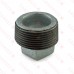 1-1/4" Galvanized Plug