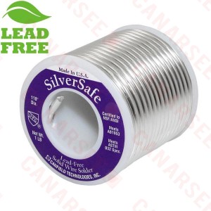 SilverSafe Lead-Free Solder, 1lb spool