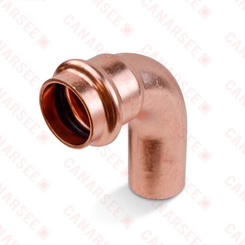 3/4" Press Copper 90° Street Elbow, Imported