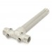 1-1/4" MPT x 12-7/8" Solid 304 Stainless Steel Well Tank Tee