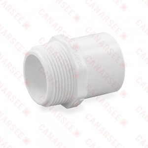 1-1/4" PVC (Sch. 40) MIP x Spigot Adapter