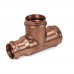 2" x 1-1/2" x 2" Press Copper Tee, Made in the USA