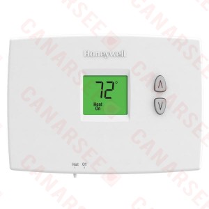 Honeywell TH1100DH1004 PRO 1000 Series Non Programmable Heat Only Thermostat, Settable Selectable Heat: 40 F to 90 F or 35 F to 90 F
