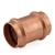1-1/4" Press Copper Slip Coupling, Made in the USA