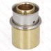 3/4" PEX Press x 3/4" Copper Pipe Adapter, Lead-Free Bronze