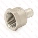 1/2" PEX x 1/2" Female Threaded Adapter, 304 St. Steel (Lead-Free)