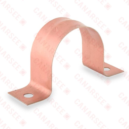 1-1/4” Copper Plated Pipe Strap