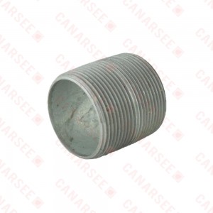 1-1/2” x Close Galvanized Steel Pipe Nipple