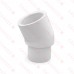 1-1/4" PVC (Sch. 40) 22.5° Street Elbow