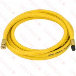 10ft Extension/Inflation Hose for Inflatable Test Plugs, Male x Female Schrader