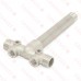 1" MPT x 9-3/4" Solid 304 Stainless Steel Well Tank Tee