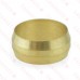 5/8" OD Brass Compression Sleeve, Lead-Free (Bag of 10)