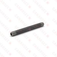 Everhot BL-018X4 1/8" x 4" Close Black Pipe Nipple