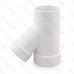 4" x 4" x 3" PVC DWV Street Wye (Spigot x Socket x Socket)