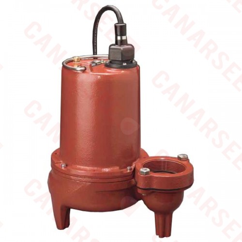 Manual Sewage Pump, 1HP, 25' cord, 575V, 3-Phase