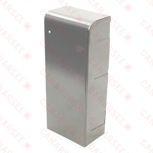 4" Right End Cap for Cast Iron Baseboard..