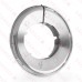 1-1/2" IPS Chrome Plated Plastic, Split-Type Escutcheon for 1-1/2" Brass, Iron Pipes
